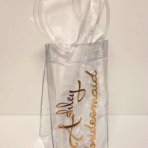 CUSTOM Ice Bag Collapsible Wine Cooler Bag - Picture 3 of 10